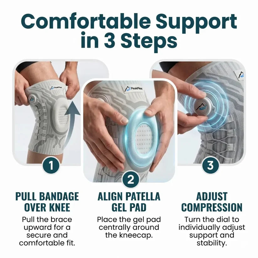 PeakFlex knee sleeve